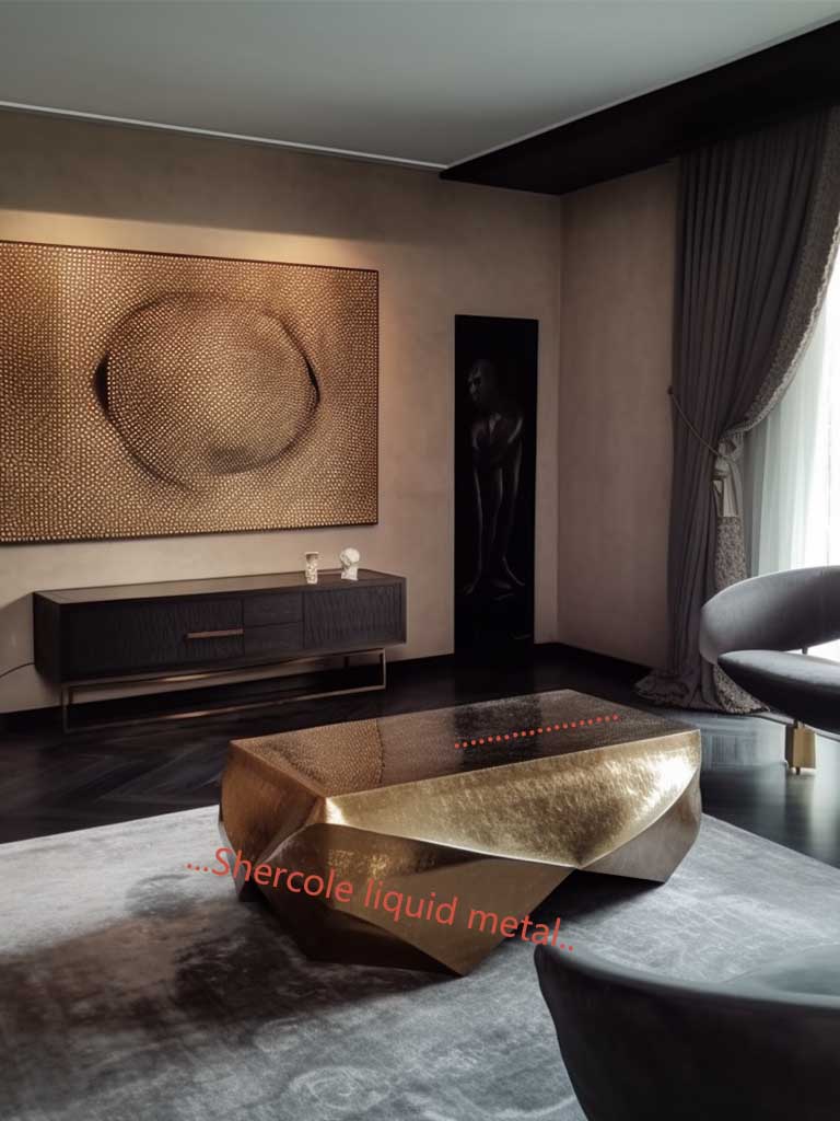 液態(tài)金屬能應(yīng)用到豪華住宅哪方面裝飾？